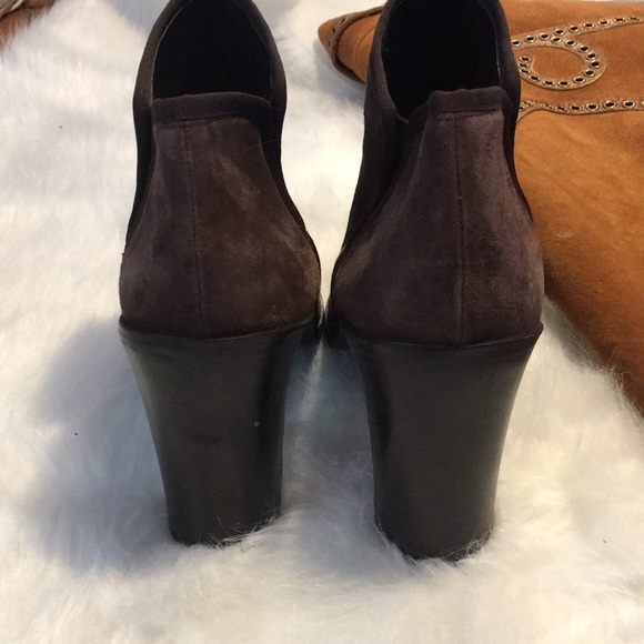 Bandolino brown suede booties - Picture 5 of 7